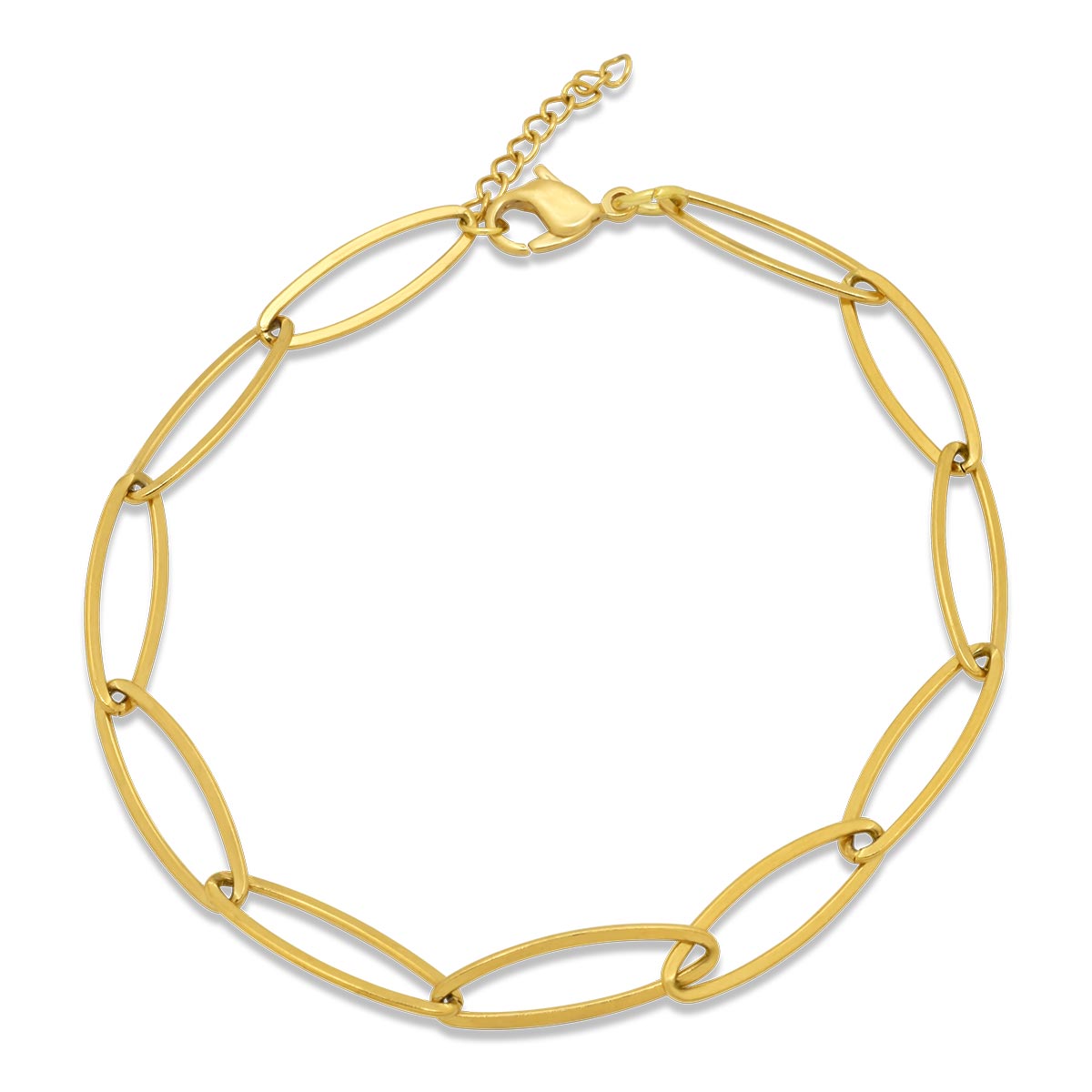 Paloma Gold Bracelet 6MM Βραχιόλι από ανοξείδωτο ατσάλι 316L